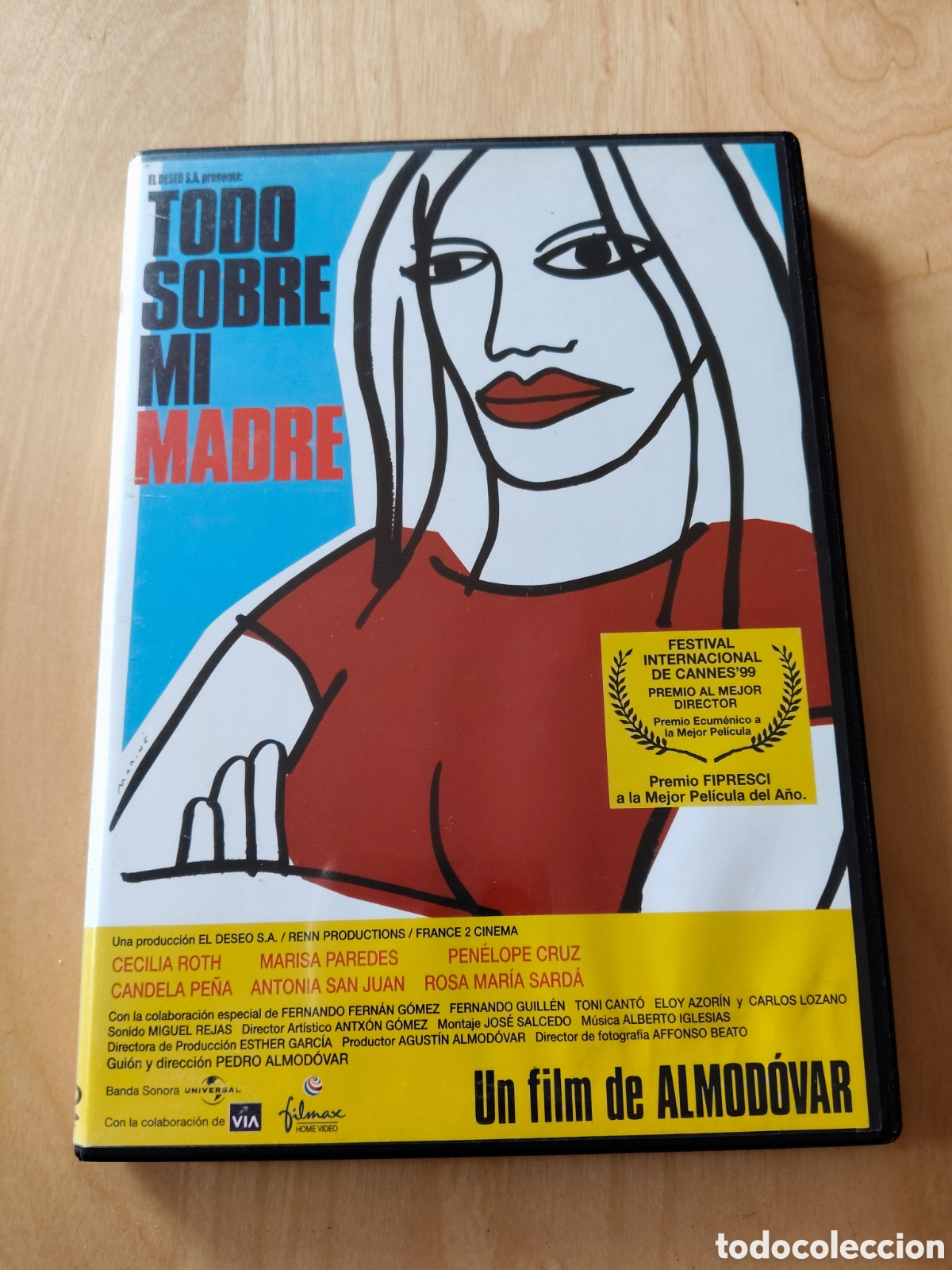 Cine: RD102 todo sobre mi madre DVD SEGUNDAMANO