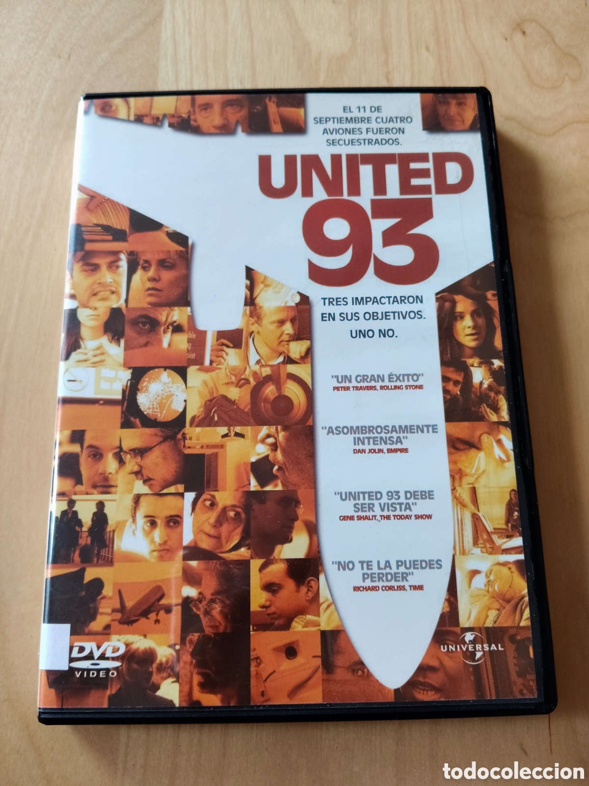 Cine: RD102 united 93 DVD SEGUNDAMANO