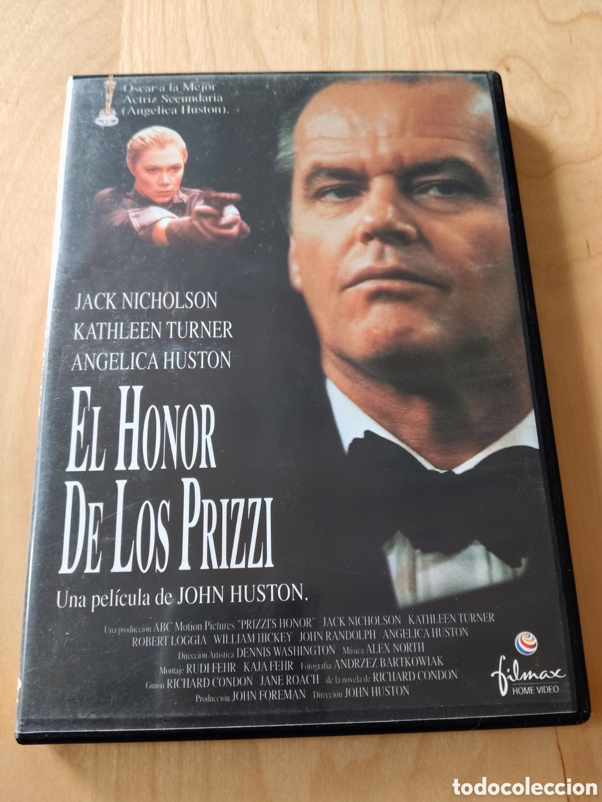 Cine: RD102 el honor de los prizzi DVD SEGUNDAMANO