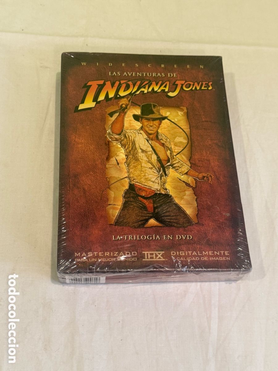 Cine: Indiana Jones &ndash; Trilog&iacute;a DVD Precintada