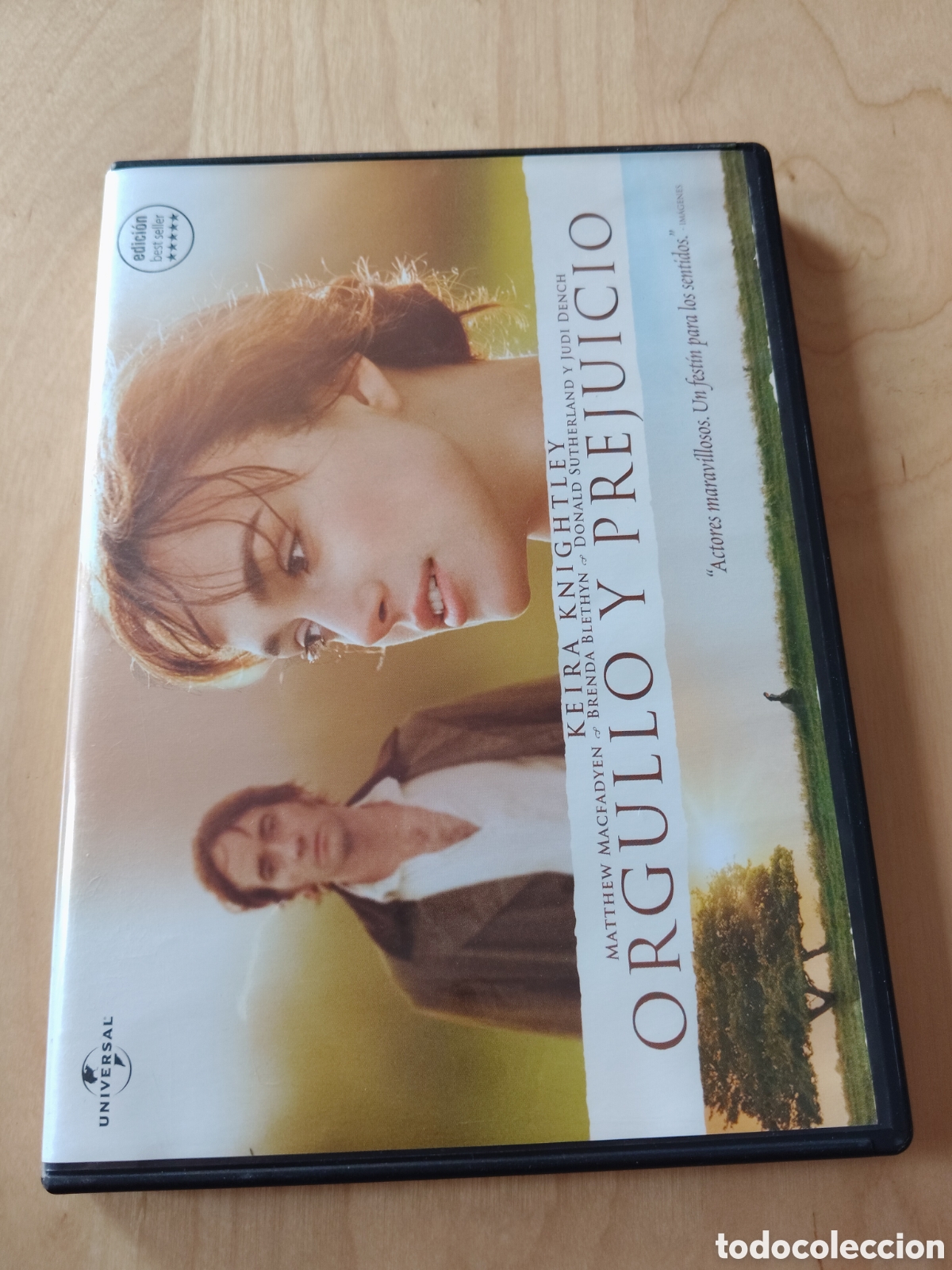 Cine: RD102 orgullo y prejuicio DVD SEGUNDAMANO