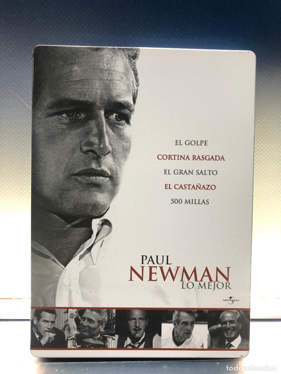 Cine: Dvd, Buen Estado, Paul Newman Lo Mejor, Caja Metalica