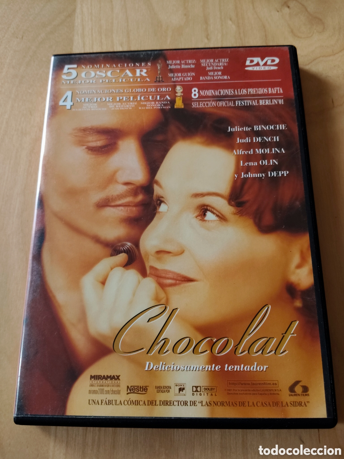 Cine: RD103 chocolat DVD SEGUNDAMANO