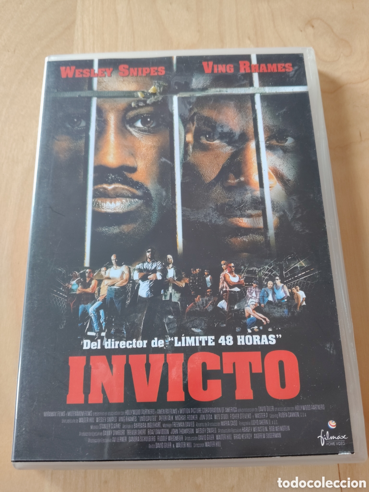 Cine: RD103 invicto DVD SEGUNDAMANO
