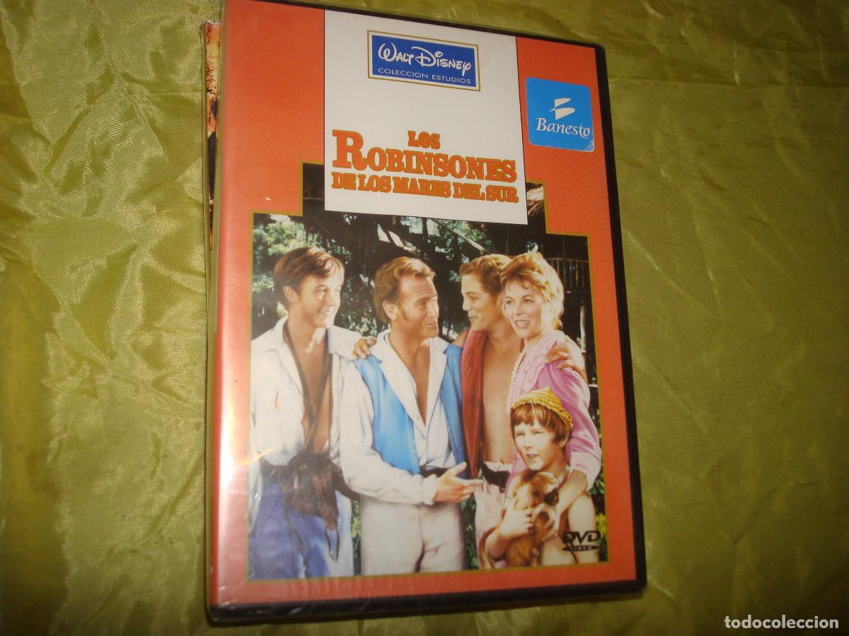 Cine: LOS ROBINSONES DE LOS MARES DEL SUR. WALT DISNEY. DVD. PRECINTADO