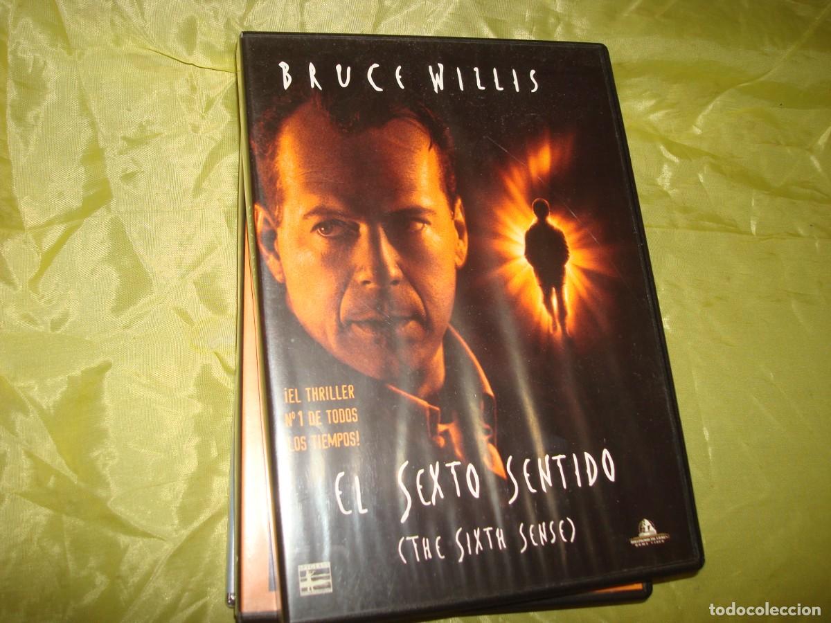 Cine: EL SEXTO SENTIDO. BRUCE WILLIS. DVD