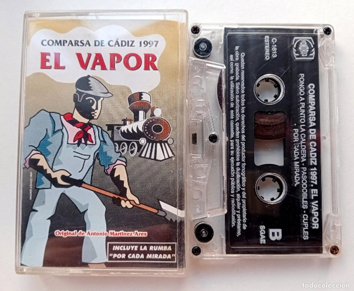Cine: CASSETTE CARNAVAL DE C&Aacute;DIZ 1997 COMPARSA EL VAPOR DE ANTONIO MARTINEZ ARES