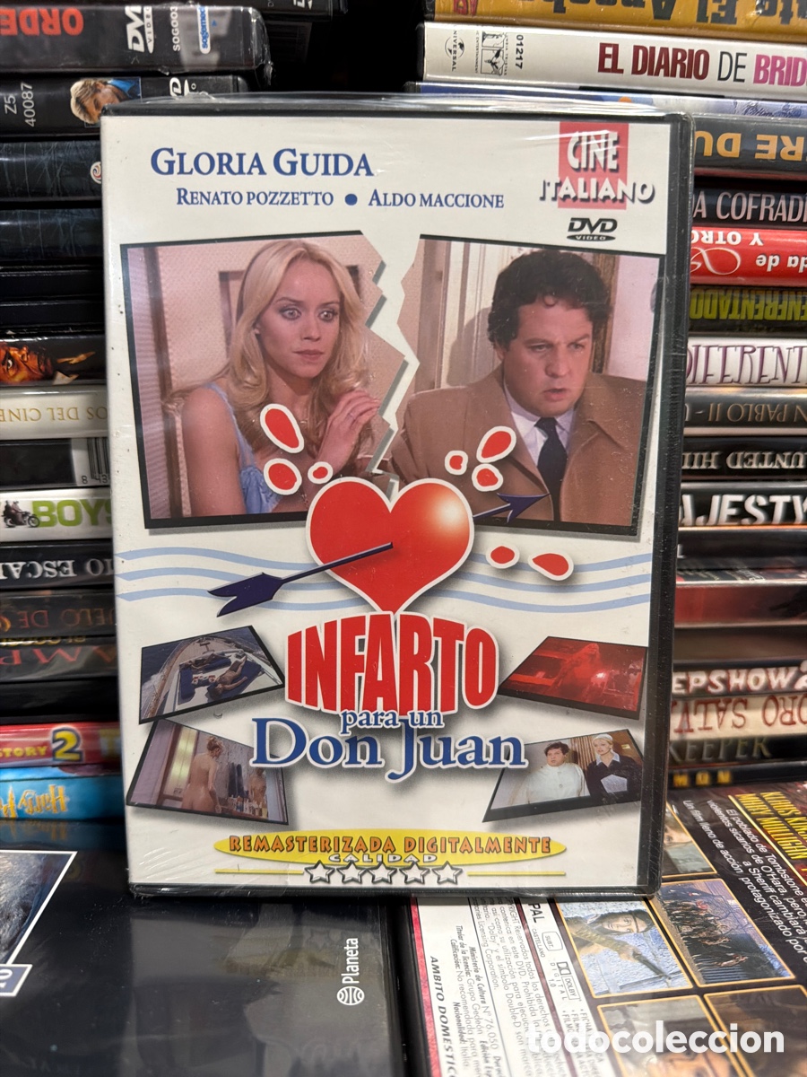 Cine: Infarto para un Don Juan DVD - Precintado -