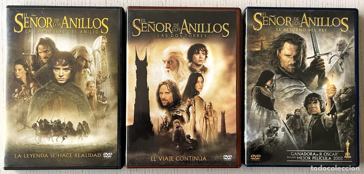 Cine: TRILOGIA EL SE&Ntilde;OR DE LOS ANILLOS: LA COMUNIDAD DEL ANILLO-LAS DOS TORRES-EL RETORNO DEL REY - DVD