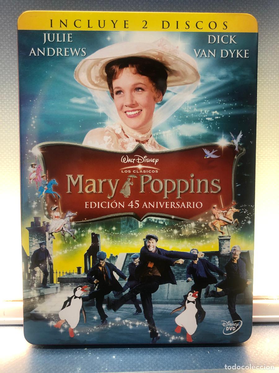 Cine: Dvd, Mary Poppins Edici&oacute;n 45 Aniversario, Caja Metalica