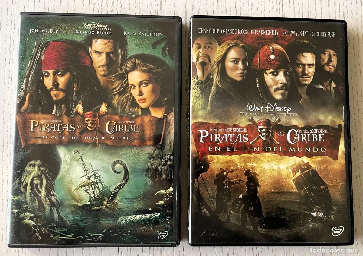 Cine: PIRATAS DEL CARIBE : EL COFRE DEL HOMBRE MUERTO + EN EL FIN DEL MUNDO - DVD