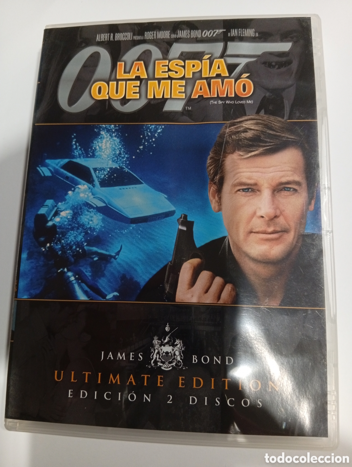 Cine: La esp&iacute;a que me am&oacute; Lewis Gilbert 2 discos