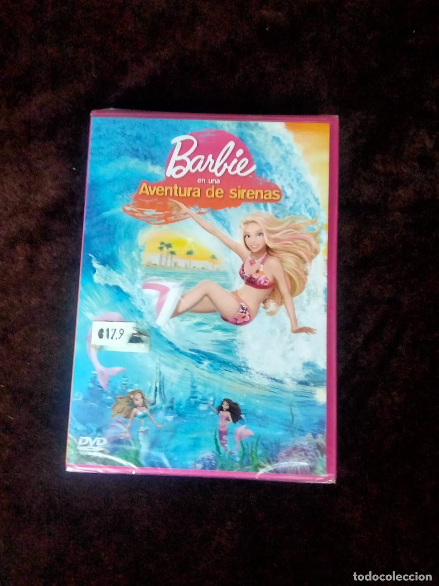 Cine: barbie en una aventura de sirenas - dvd nuevo precintado