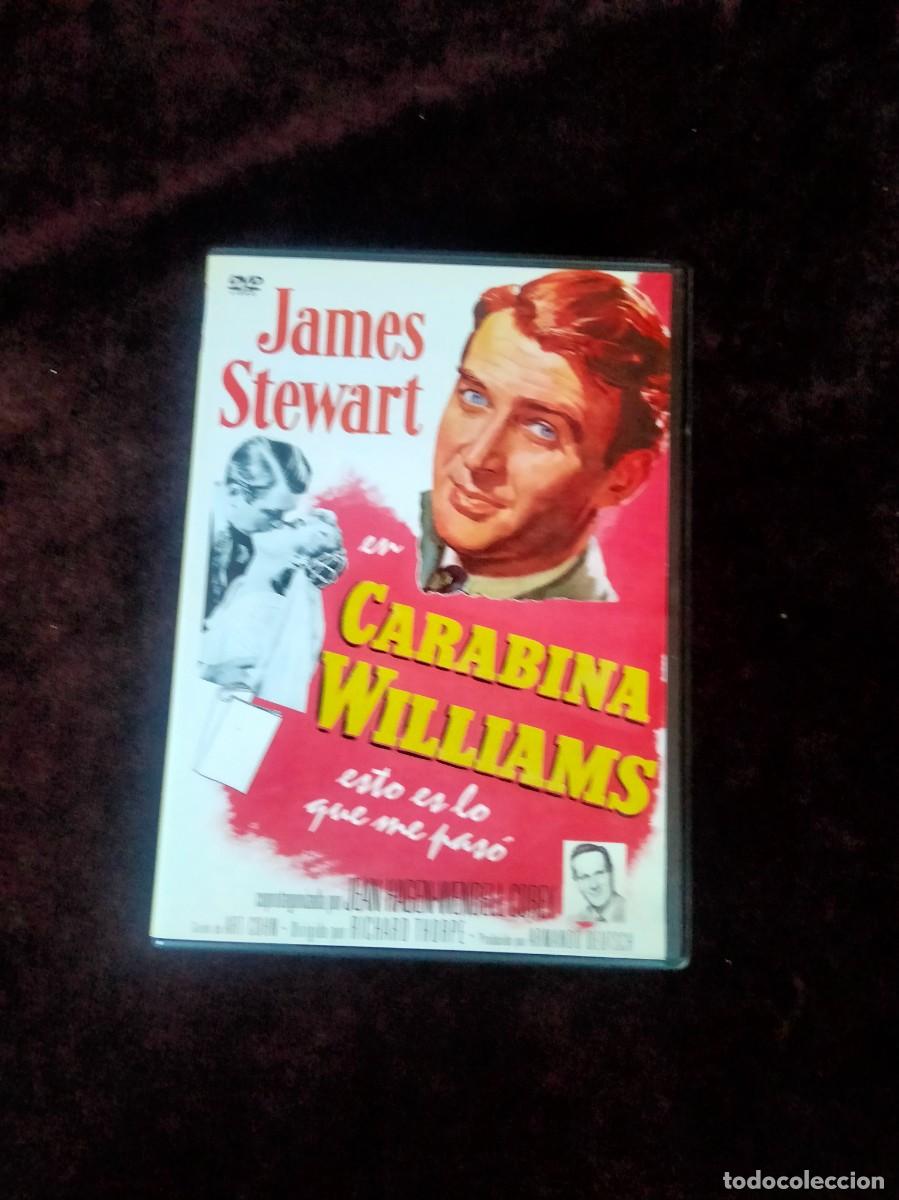 Cine: carabina williams - james stewart - dvd casi como nuevo