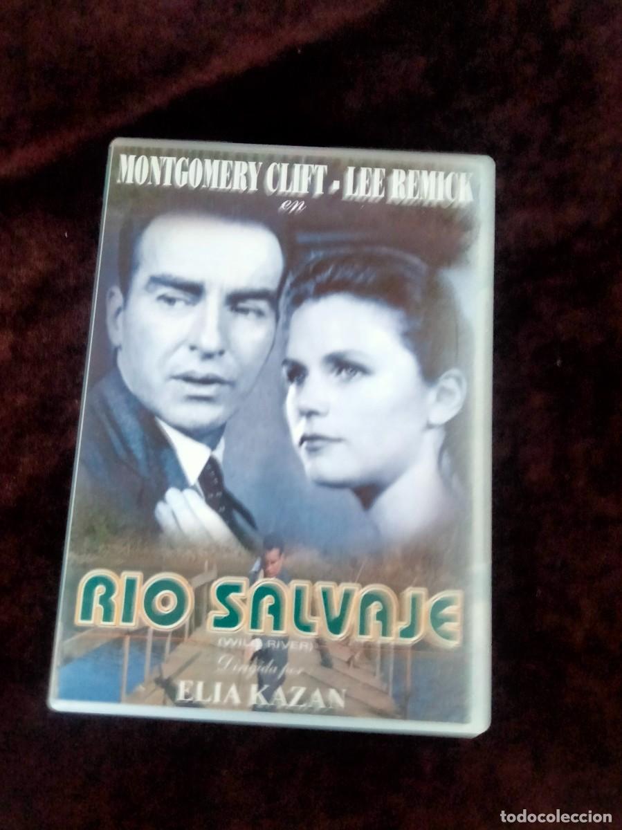Cine: rio salvaje - de elia kazan - con mongomery clift - dvd casi como nuevo con librito