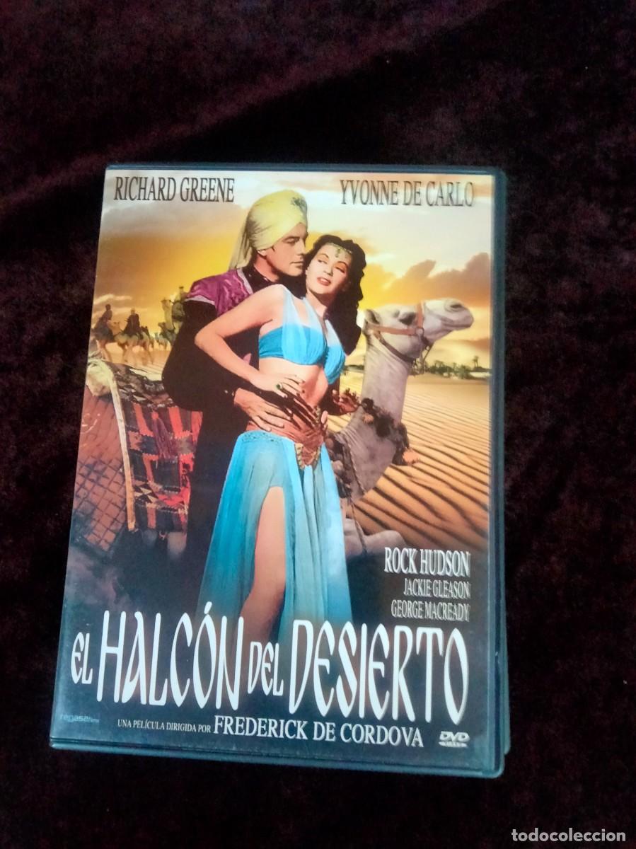 Cine: el halcon del desierto - con yvonne de carlo - dvd casi como nuevo