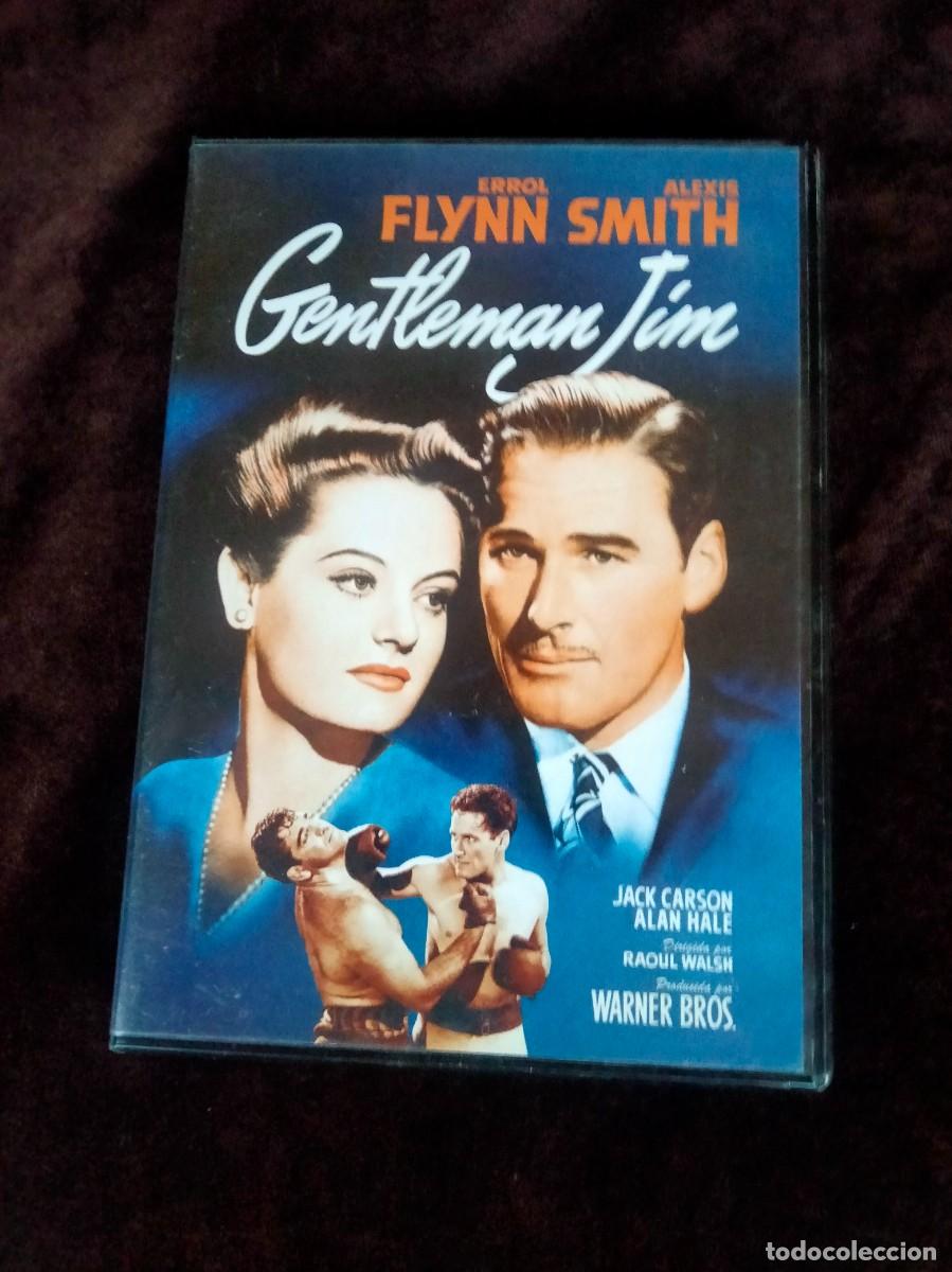 Cine: gentleman jim - errol flynn - dvd como nuevo
