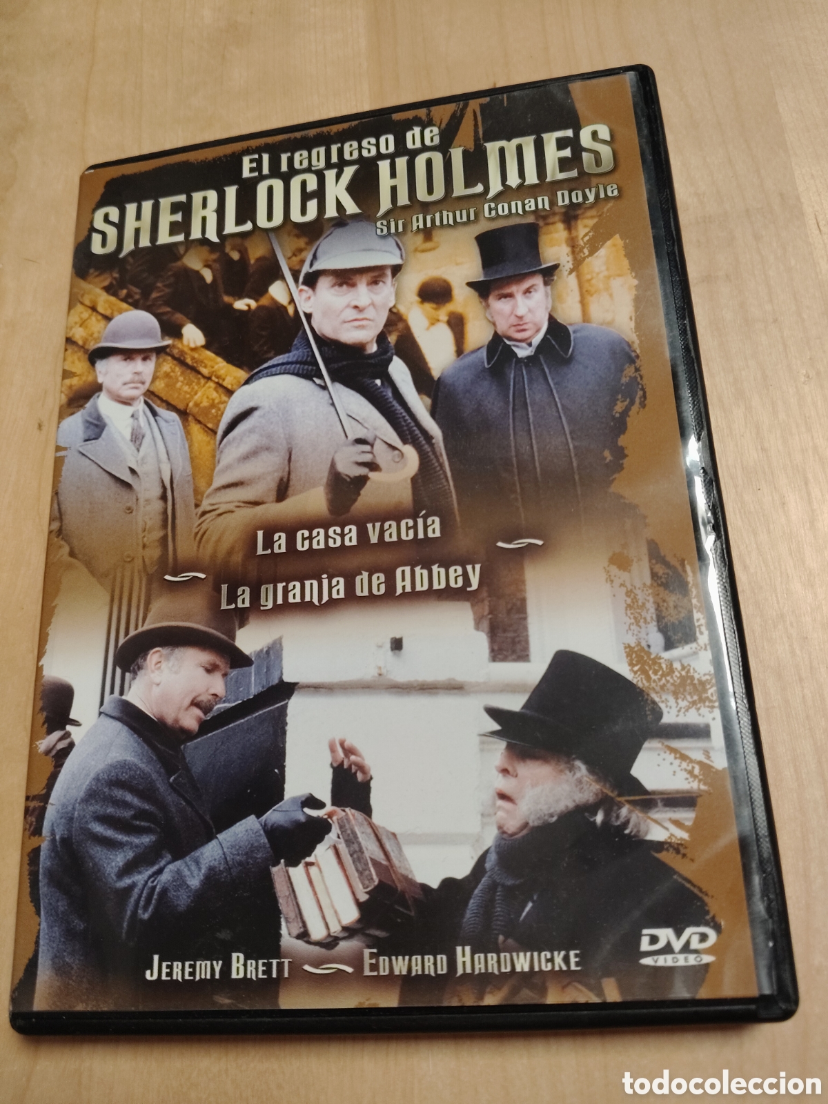 Cine: RD104 el regreso de Sherlock Holmes la casa vac&iacute;a DVD SEGUNDAMANO