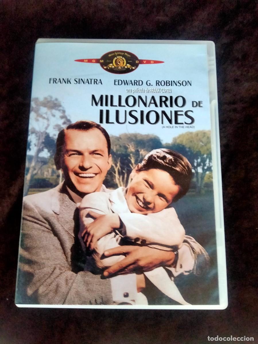 Cine: millonario de ilusiones - frank sinatra - dvd como nuevo