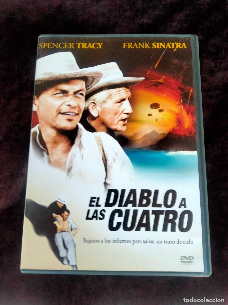 Cine: el diablo a las cuatro - spencer tracy y frank sinatra - dvd como nuevo