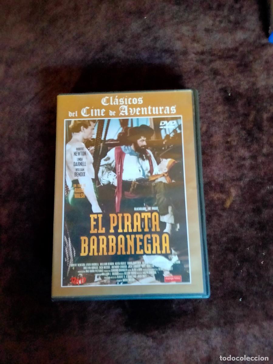 Cine: el pirata barbanegra - dvd como nuevo