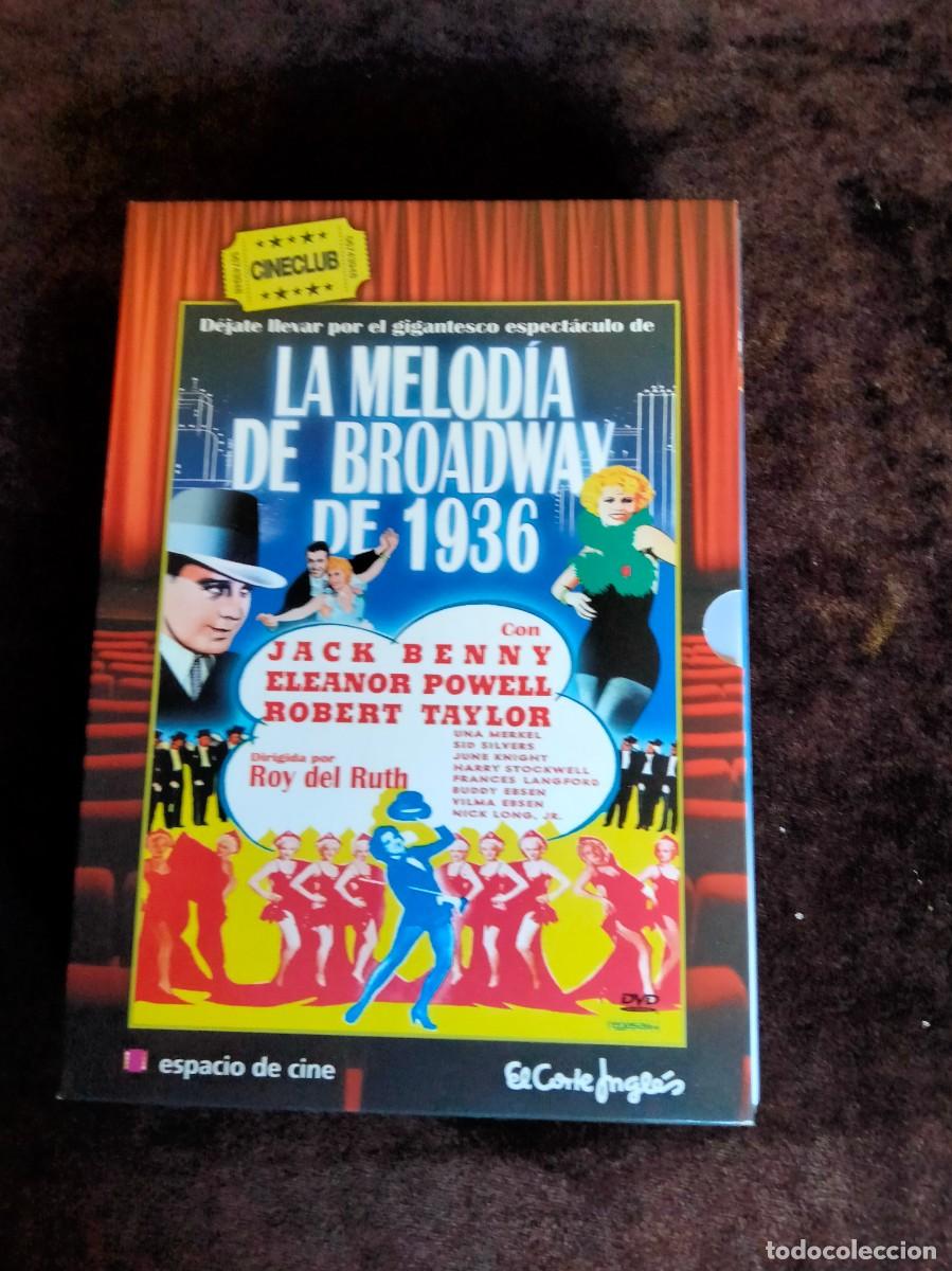 Cine: la melodia de broadway de 1936 - edicion especial con librito - dvd como nuevo