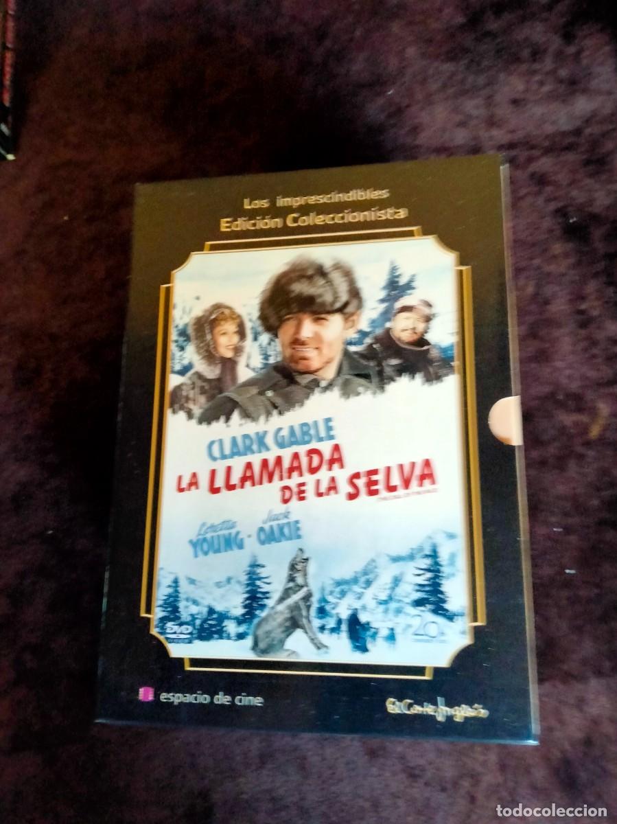 Cine: la llamada de la selva - clark gable - edicion especial con librito - dvd como nuevo