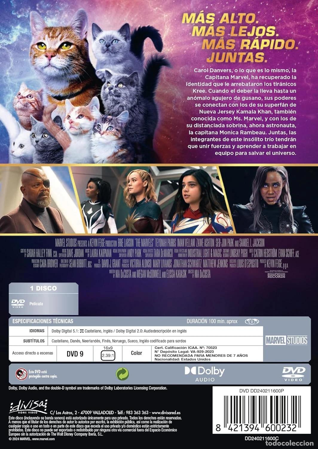 Cine: The Marvels (DVD) [DVD] - Foto 2
