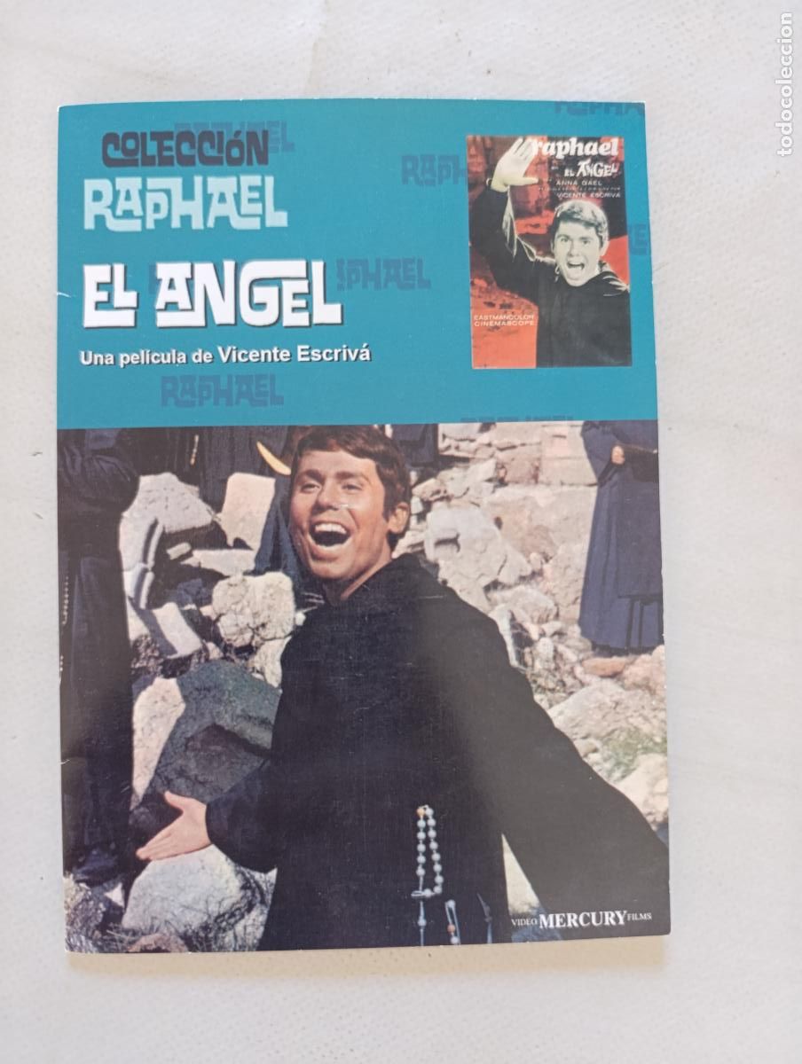 Cine: DVD EL ANGEL - RAPHAEL - FUNDA FINA CARTON (EO)