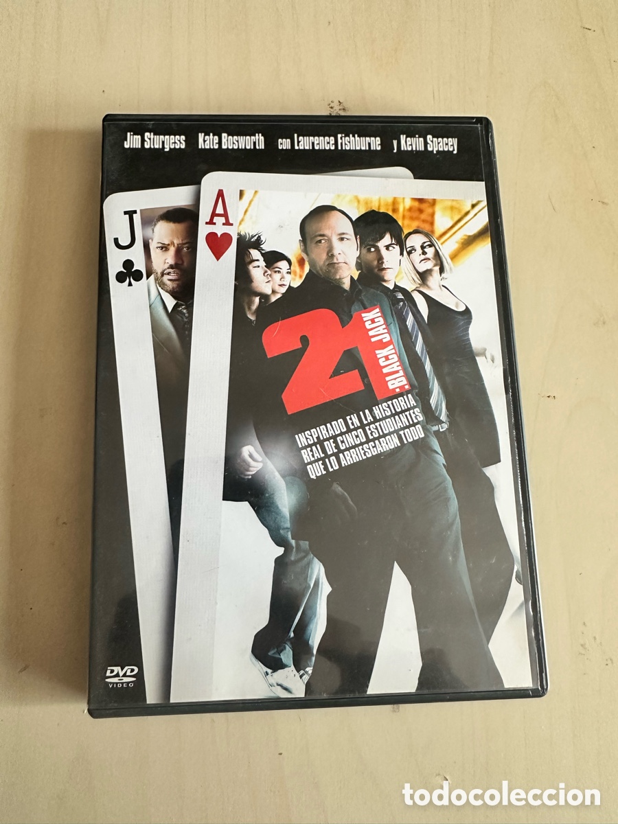 Cine: RD105 21 black jack dvd segunda mano