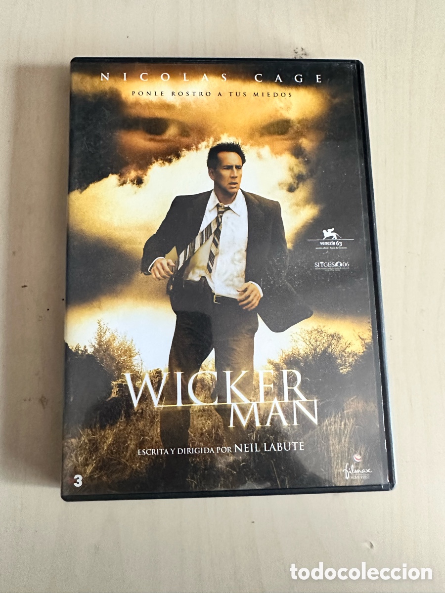 Cine: RD106 wicker man dvd segunda mano