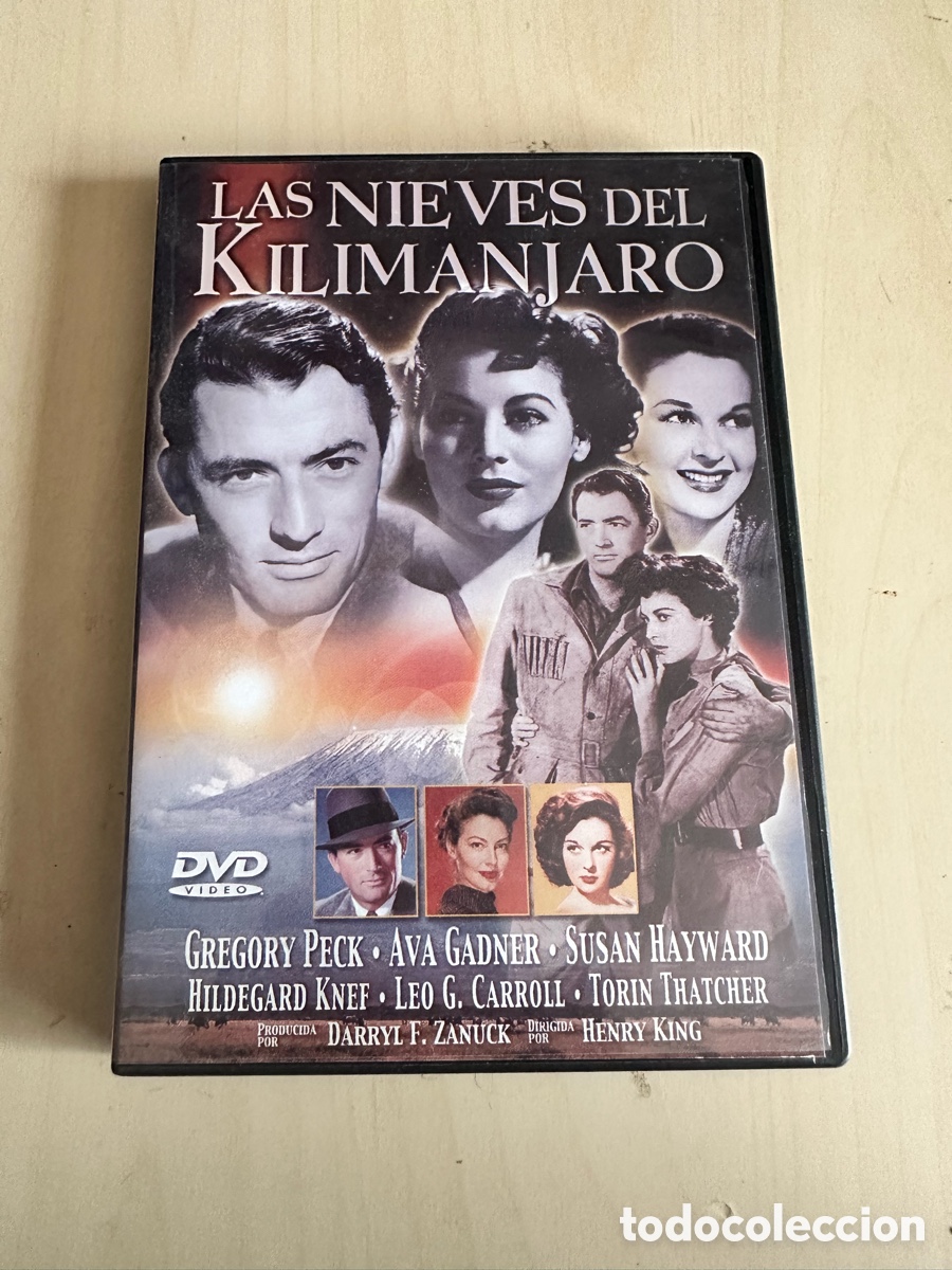 Cine: RD106 las nieves del kilimanjaro dvd segunda mano
