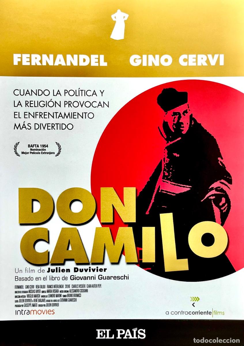 Cine: DVD. DON CAMILO. Fernandel. Gino Cervi. Franco Interlenghi. Julien Duvivier. SLIM. CASI NUEVO.