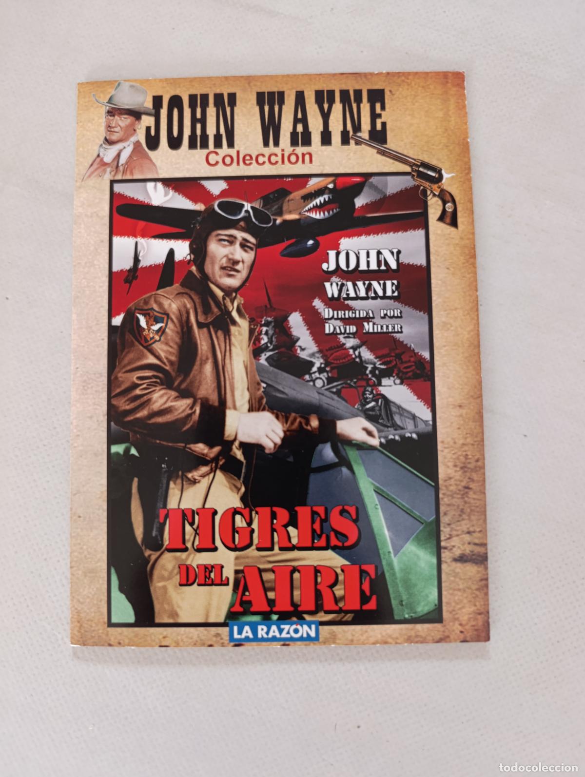 Cine: DVD TIGRES DEL AIRE - JOHN WAYNE - FUNDA FINA CARTON (EO)