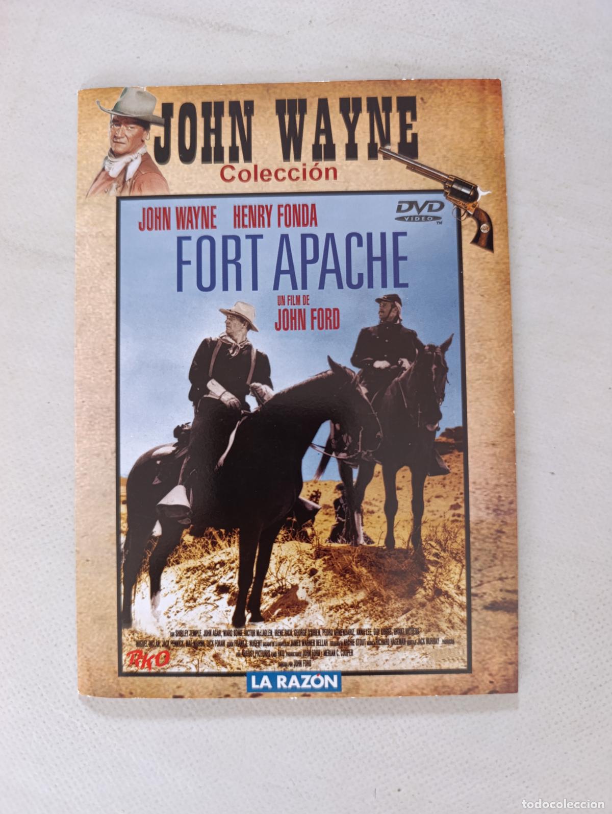 Cine: DVD FORT APACHE - JOHN WAYNE, HENRY FONDA - FUNDA FINA CARTON (EO)