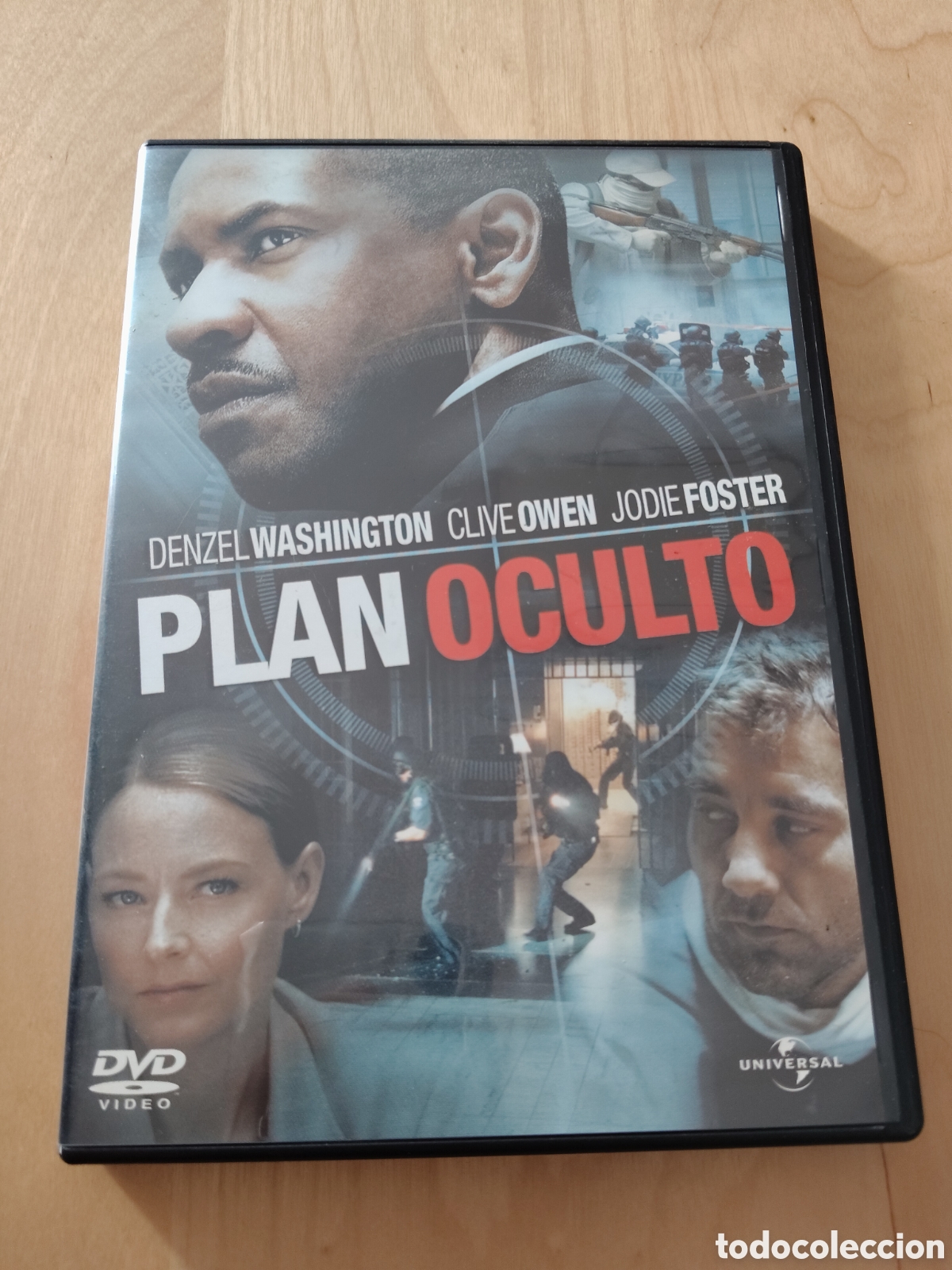 Cine: RD108 plan oculto DVD SEGUNDAMANO