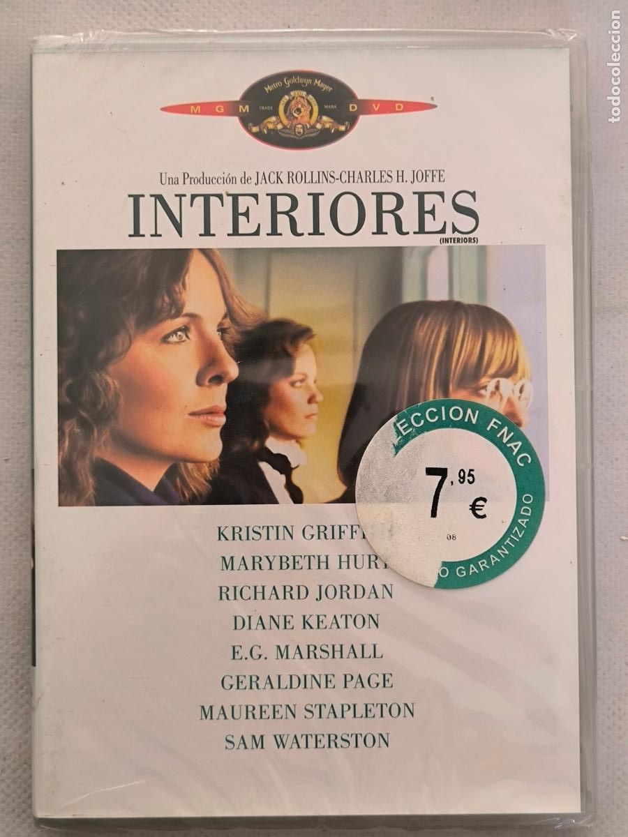 Cine: DVD INTERIORES - WOODY ALLEN - NUEVO, PRECINTADO (EP)