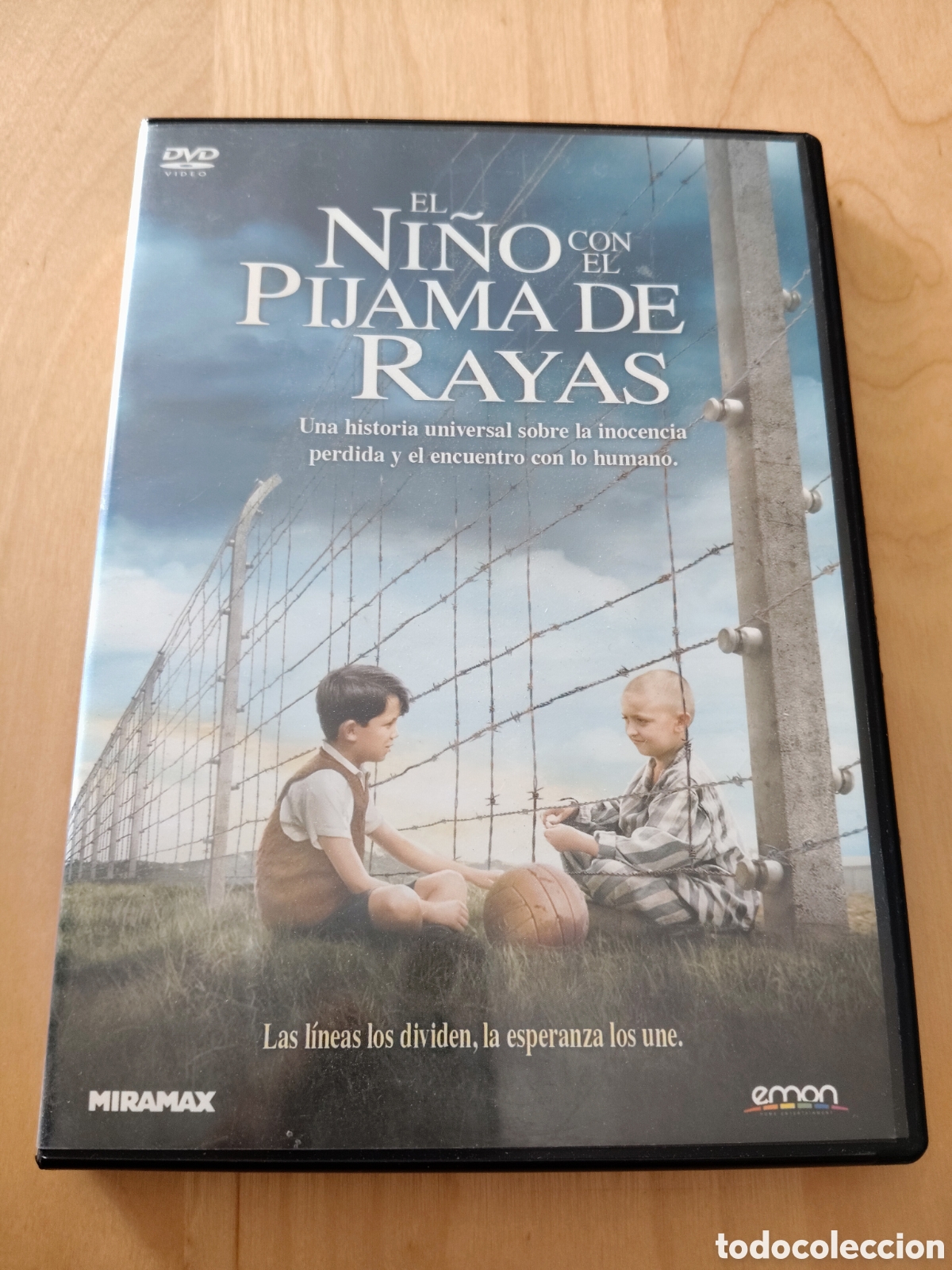 Cine: RD108 el ni&ntilde;o con el pijama de rayas DVD SEGUNDAMANO