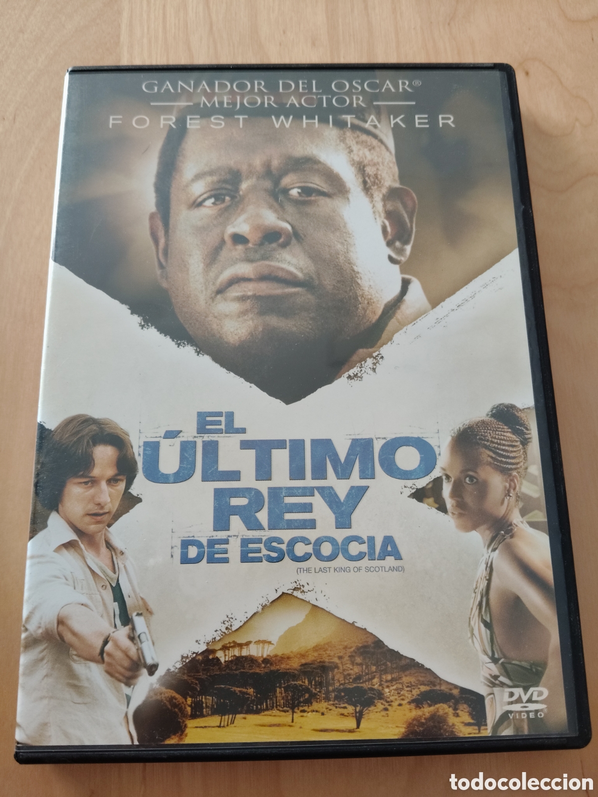 Cine: RD108 el &uacute;ltimo rey de escocia DVD SEGUNDAMANO