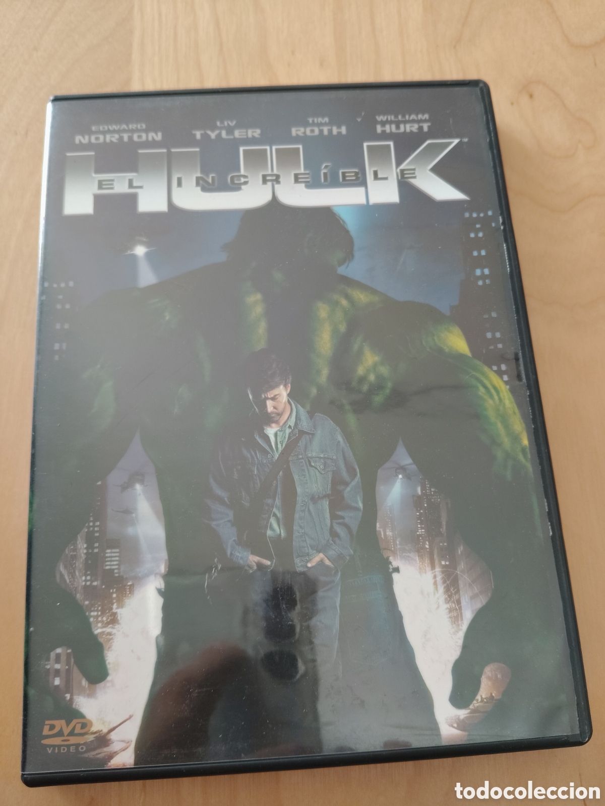 Cine: RD108 el incre&iacute;ble Hulk DVD SEGUNDAMANO