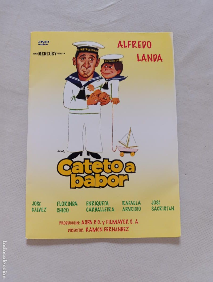 Cine: DVD CATETO A BABOR - ALFREDO LANDA - FUNDA FINA CARTON (E&Ntilde;)