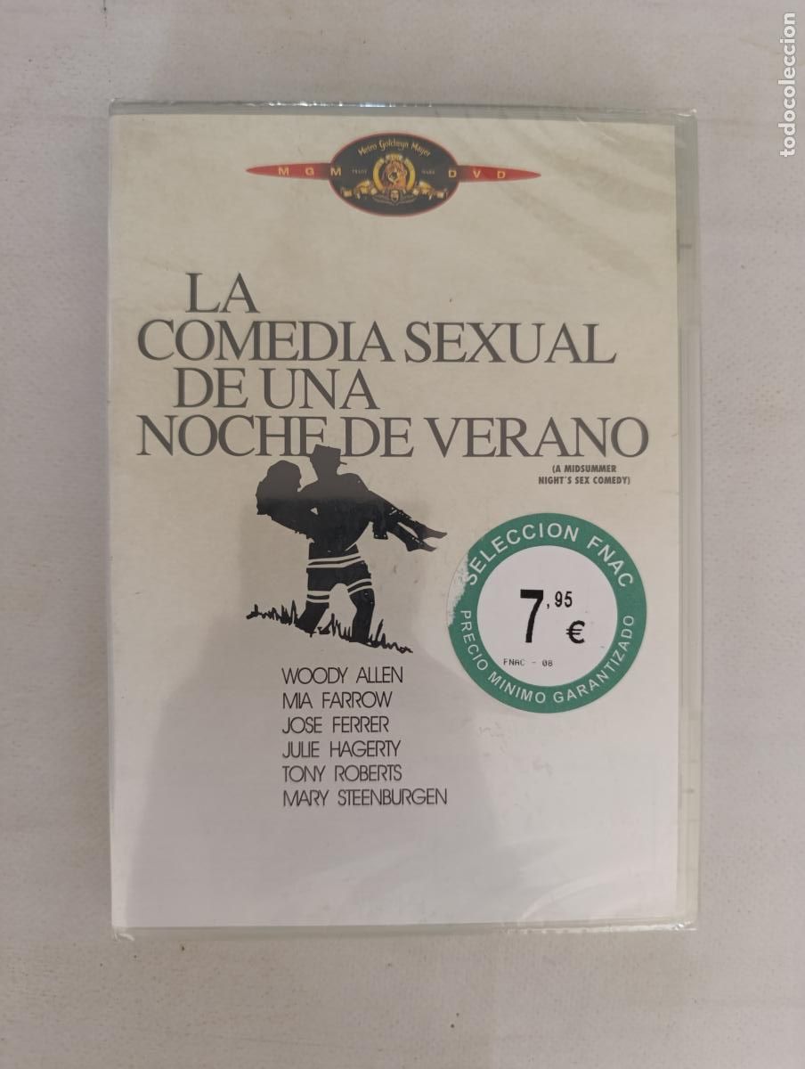 Cinema: DVD LA COMEDIA SEXUAL DE UNA NOCHE DE VERANO - WOODY ALLEN - NUEVO, PRECINTADO (ER)