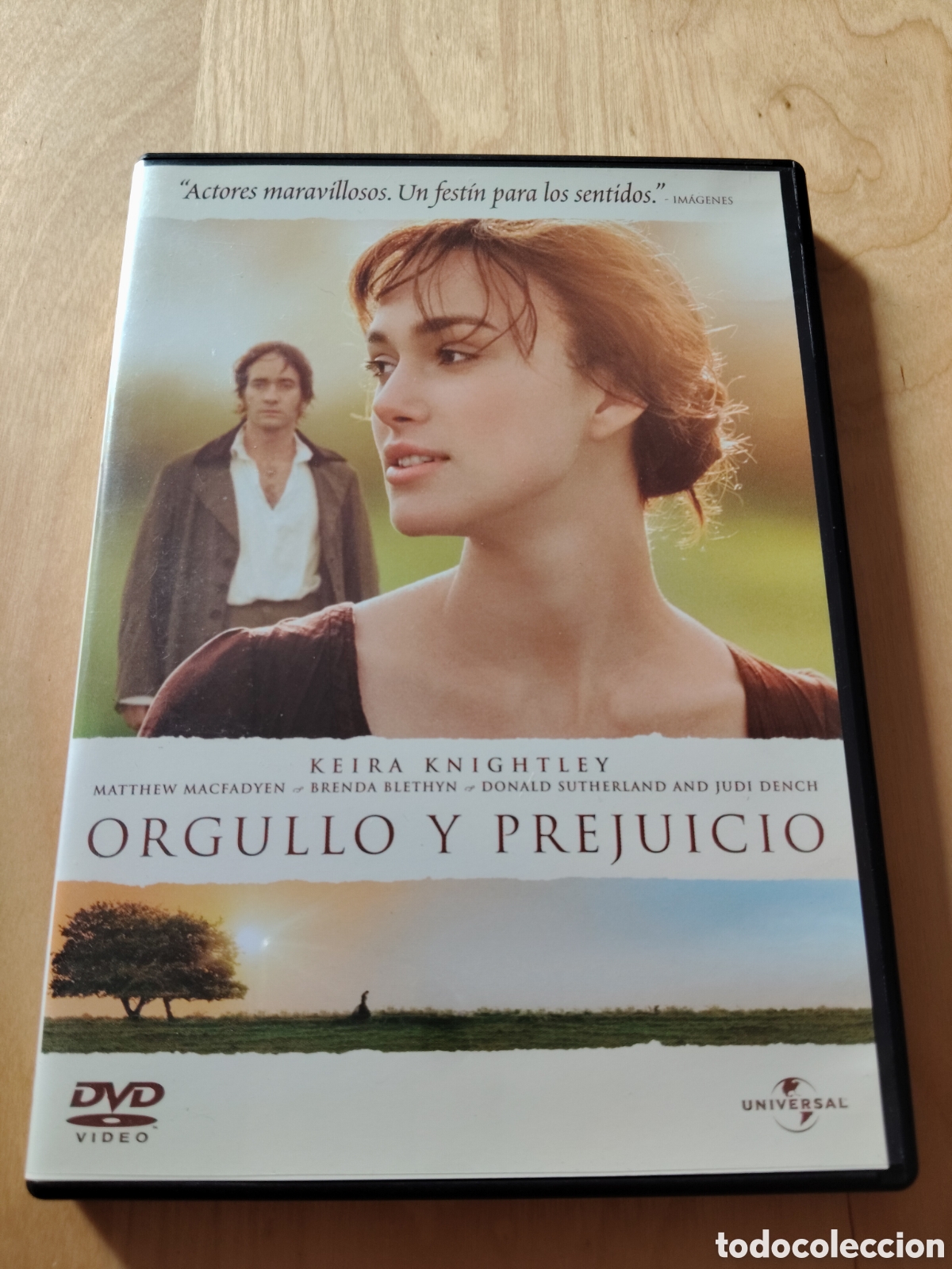 Cine: RD109 orgullo y prejuicio DVD SEGUNDAMANO