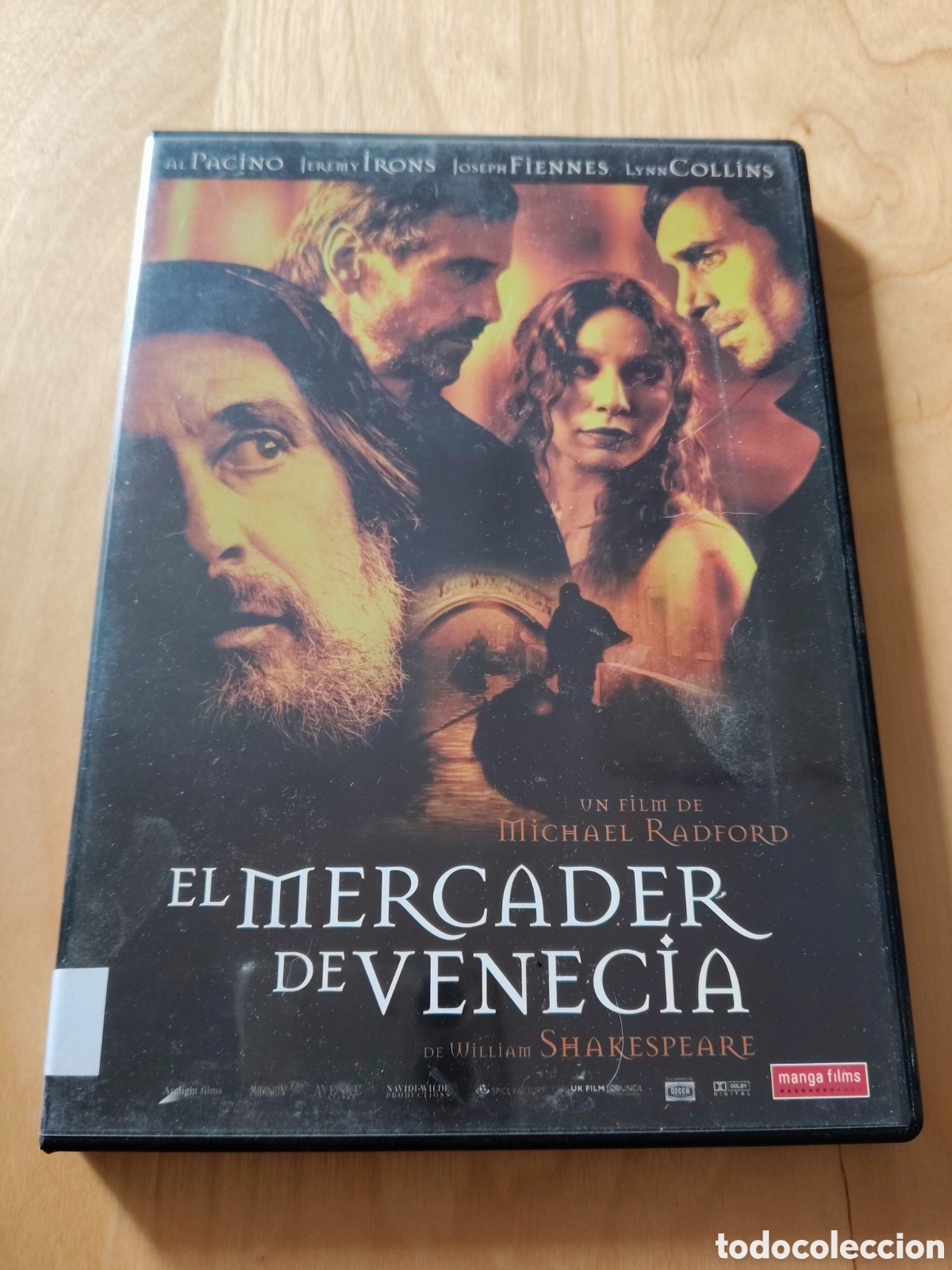 Cine: RD109 el mercader de Venecia DVD SEGUNDAMANO
