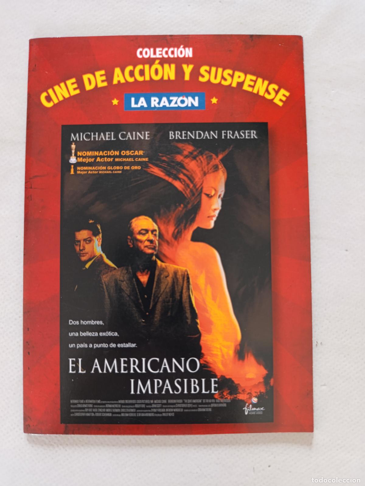 Cine: DVD EL AMERICANO IMPASIBLE - MICHAEL CAINE - FUNDA FINA CARTON (ER)
