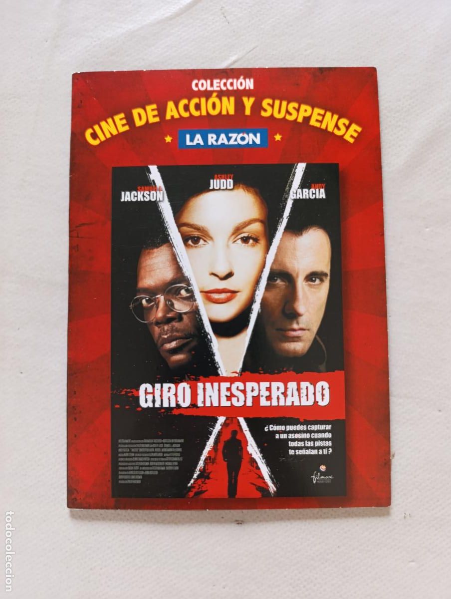 Cine: DVD GIRO INESPERADO - SAMUEL L. JACKSON - FUNDA FINA CARTON (ER)