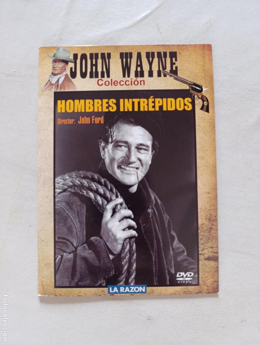 Cine: DVD HOMBRES INTREPIDOS - JOHN WAYNE - FUNDA FINA CARTON (ER)