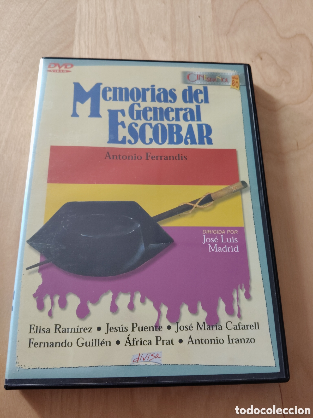 Cine: RD109 memorias del general escobar DVD SEGUNDAMANO