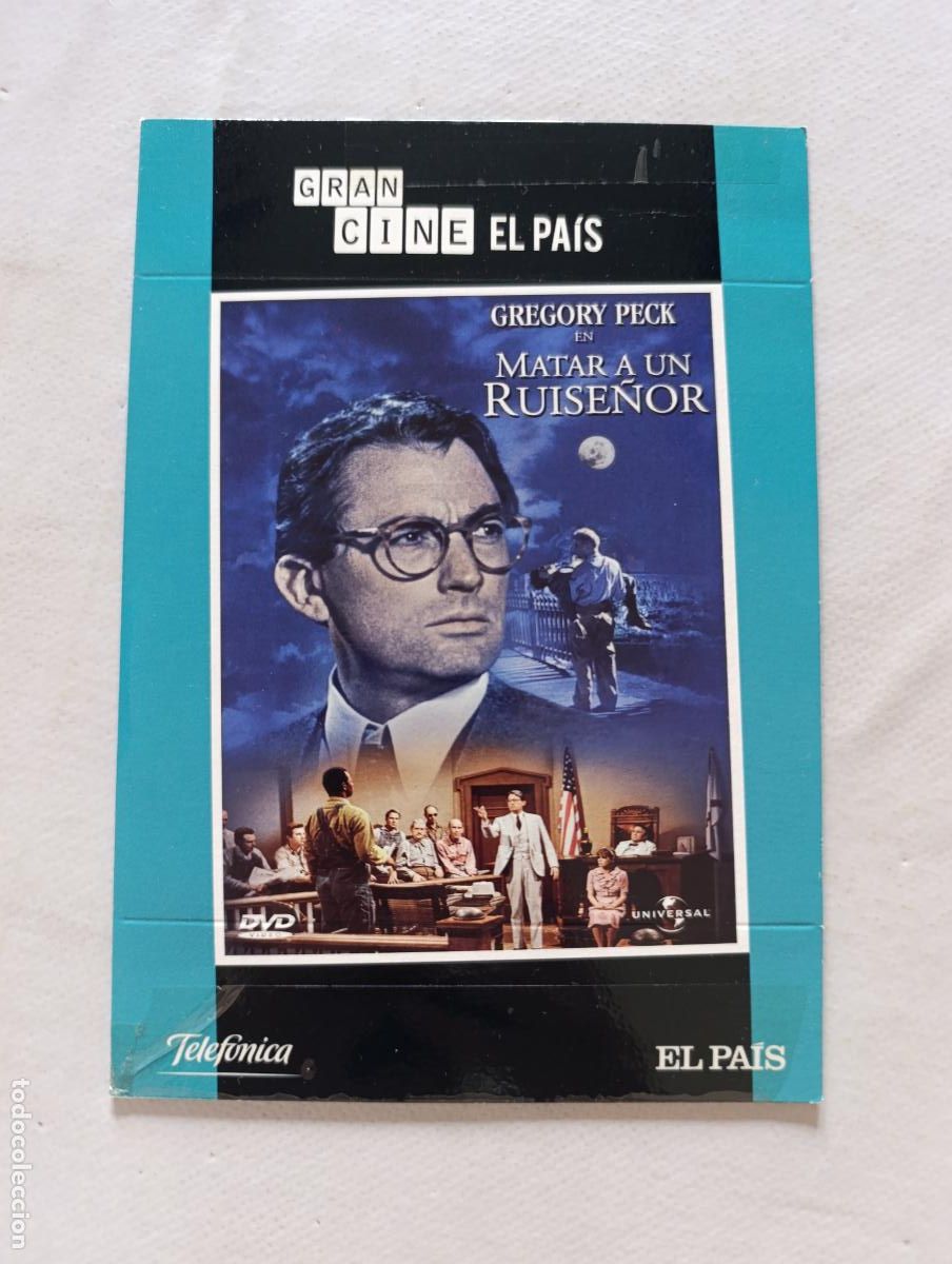 Cine: DVD MATAR A UN RUISE&Ntilde;OR - GREGORY PECK - FUNDA FINA CARTON (ET)