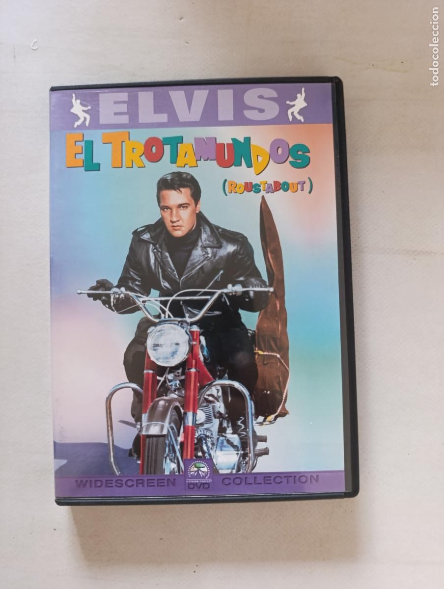 Cine: DVD EL TROTAMUNDOS (ROUSTABOUT) - ELVIS PRESLEY (ETw)